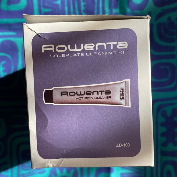 Rowenta Iron Soleplate Cleaning Kit New Open Box ZD-100 - Picture 4 of 11